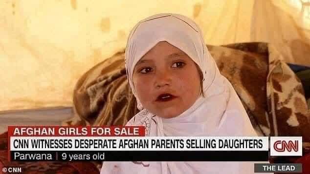 پروانه ملک 1 - ماجرای تلخ فروش یک دختر 9 ساله در ولایت بادغیس + تصاویر