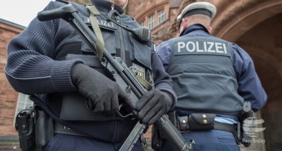 جرمی پولیس 550x295 - بازداشت ۱۶ پناهجوی غیر قانونی توسط پولیس جرمنی