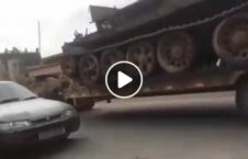 ویدیو/ لحظه انتقال تجهیزات و وسایط نظامی از پنجشیر