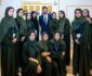 تصاویر/ بازدید دیوید بکهام از نمایشگاه تیم روباتیک دختران افغانستان در قطر