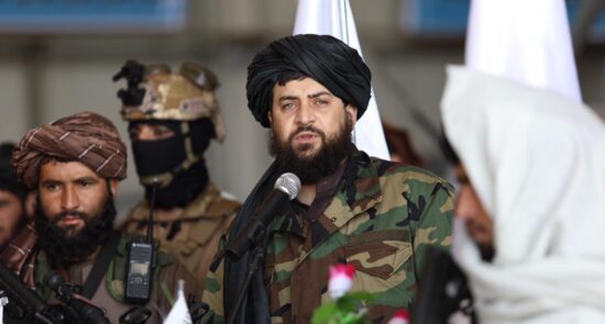 ملا محمد یعقوب 550x295 - سخنان سرپرست وزارت دفاع ملی طالبان به مناسبت تجلیل از سالروز استقلال کشور
