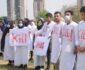 برگزاری تجمع مهاجران افغان در پاکستان در اعتراض به عدم رسیده‌گی به دوسیه‌های مهاجرتی شان