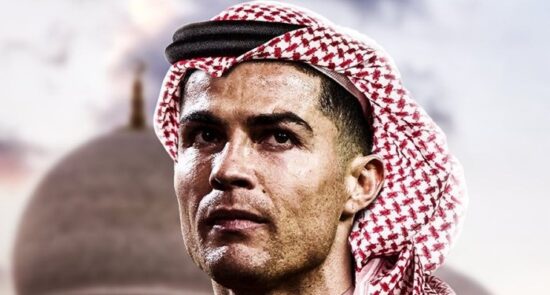 کریستیانو رونالدو 1 550x295 - پیشنهاد خیالی باشگاه النصر عربستان به اسطوره پرتگالی