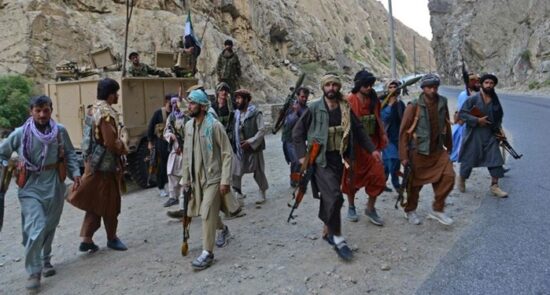 طالبان پنجشیر 550x295 - گزارش تازه عفو بین‌الملل در پیوند به نقض گسترده حقوق بشر از سوی طالبان