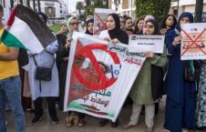 مراکش اسراییل 226x145 - اعتراض صدها تن از باشنده گان مراکش به فساد اخلاقی اسراییلی ها در این کشور