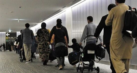پناهنده 550x295 - انتقاد پناهنده گان افغان از برخورد نادرست کارمندان وزارت خارجه جاپان