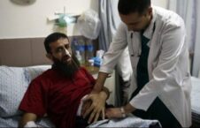جان باختن اسیر فلسطینی پس از 86 روز اعتصاب در زندان اسراییل