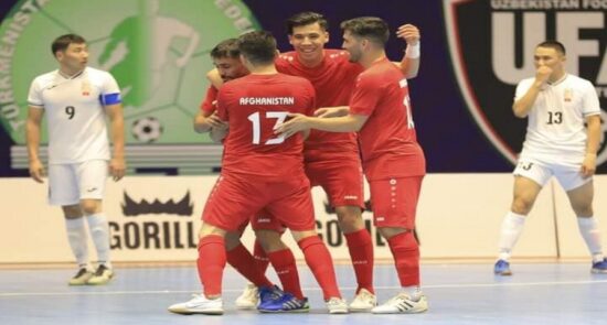درخشش تیم ملی افغانستان در رقابتهای قهرمانی فوتسال مرکز آسیا
