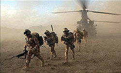 خروج نیروهای نظامی انگلیس از خاک افغانستان تا پایان تابستان آینده