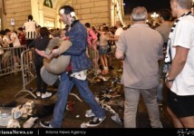 زخمی شدن 1400 هوادار یونتوس در تورین رم
