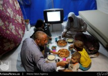 رمضان در مناطق جنگی سوریه