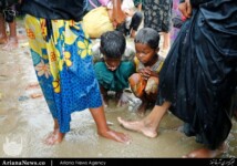 فرار مسلمانان روهینگیا از خشونت میانمار (13)
