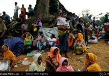 فرار مسلمانان روهینگیا از خشونت میانمار (2)