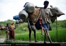 فرار مسلمانان روهینگیا از خشونت میانمار (32)