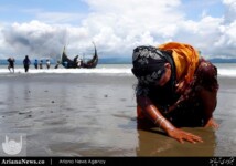 فرار مسلمانان روهینگیا از خشونت میانمار (34)