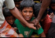 فرار مسلمانان روهینگیا از خشونت میانمار (35)