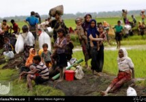 فرار مسلمانان روهینگیا از خشونت میانمار (4)