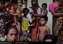 فرار مسلمانان روهینگیا از خشونت میانمار (9)