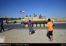ورود اردوی عراق به کرکوک