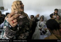 اولین مراسم ازدواج بعد از خروج داعش از شهر رقه (5)