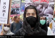 تظاهرات ضد امریکایی و ضد ناتو در کابل