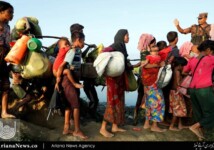 راهپیمایی مرگ مسلمانان میانمار (7)