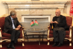 احمدزی 150x100 - دیدار رئیس جمهور احمدزی با وزیر خارجه ایتالیا