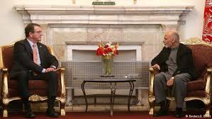 دیدار رییس جمهور احمدزی با وزیر دفاع امریکا
