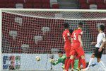 افغانستان و سنگاپور 150x100 - پیروزی تیم فوتبال افغانستان درمقابل تیم سنگاپور