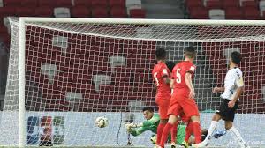 پیروزی تیم فوتبال افغانستان درمقابل تیم سنگاپور