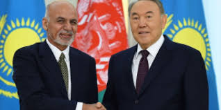 دیدار روسای جمهور افغانستان و قزاقستان