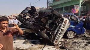 کشته شدن 14 تن در نتیجه وقوع حملات انتحاری در مرکز شهر بغداد