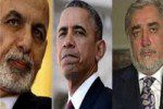 عیدانه اوباما برای غنی و عبدالله