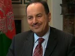 دیدار وزیر مالیه با رئیس شرکت مخابراتی افغان بیسیم