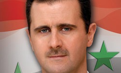 بشار اسد با حضورش به مردم روحیه داد!