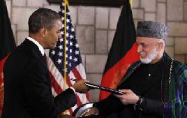 متن توافقنامه امنیتی آمریکا با افغانستان
