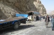 حادثه ترافیکی مرگبار در شاهراه کابل – قندهار - وقوع یک حادثه ترافیکی در شاهراه کابل - قندهار