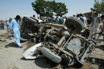 وقوع یک حادثه ترافیکی در شاهراه کابل- قندهار