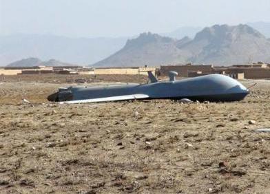 سقوط یک طیاره بدون سرنشین آیساف در ولایت بامیان
