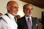 عبدالله و احمدزی 150x100 - اعلان کابینه به تعویق افتاد