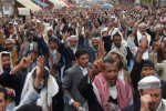 مظاهره صدها یمنی در اعتراض به ادامه تجاوزهای عربستان